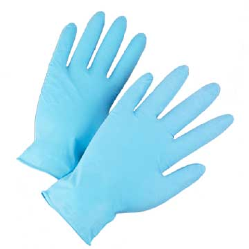 West Chester 2905 Posishield Blue Nitrile Powder Free Glove 100Pk