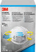 3M 8210PP20-DC N95 Particulate Performance Disposable Paint Prep Respirator (20pk) - solo