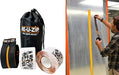 RE-U-ZIP Heavy-Duty Reusable Dust Barrier Zipper | Starter Kit - product in action 1