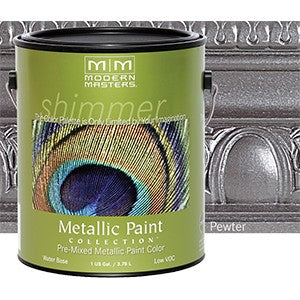 Modern Masters ME209 1G Pewter Metallic Paint