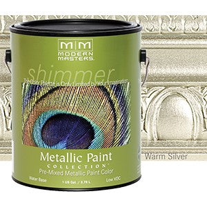 Modern Masters ME221 1G Warm Silver Metallic Paint
