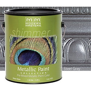 Modern Masters ME244 1G Steel Gray Metallic Paint