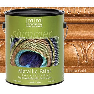 Modern Masters ME661 1G Tequila Gold Metallic Paint