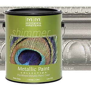 Modern Masters ME708 1G Nickel Metallic Paint