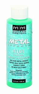 Modern Masters PA902 Blue Patina Aging Solution