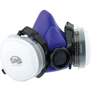 SAS SAFETY 8661-93 Bandit® Disposable Dual Cartridge OV/R95 Respirator LARGE