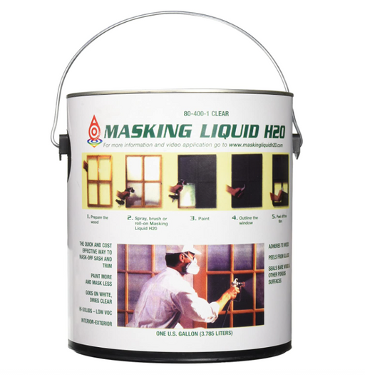 Associated Paint 80-400-1 1G Clear Masking Liquid H2O