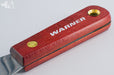 Warner 627 1-1/2" Full Flex Putty Knife w/ Rosewood Handle - close up 2
