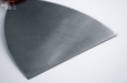 Warner 4in full flex carbon steel broad knife - close up 1