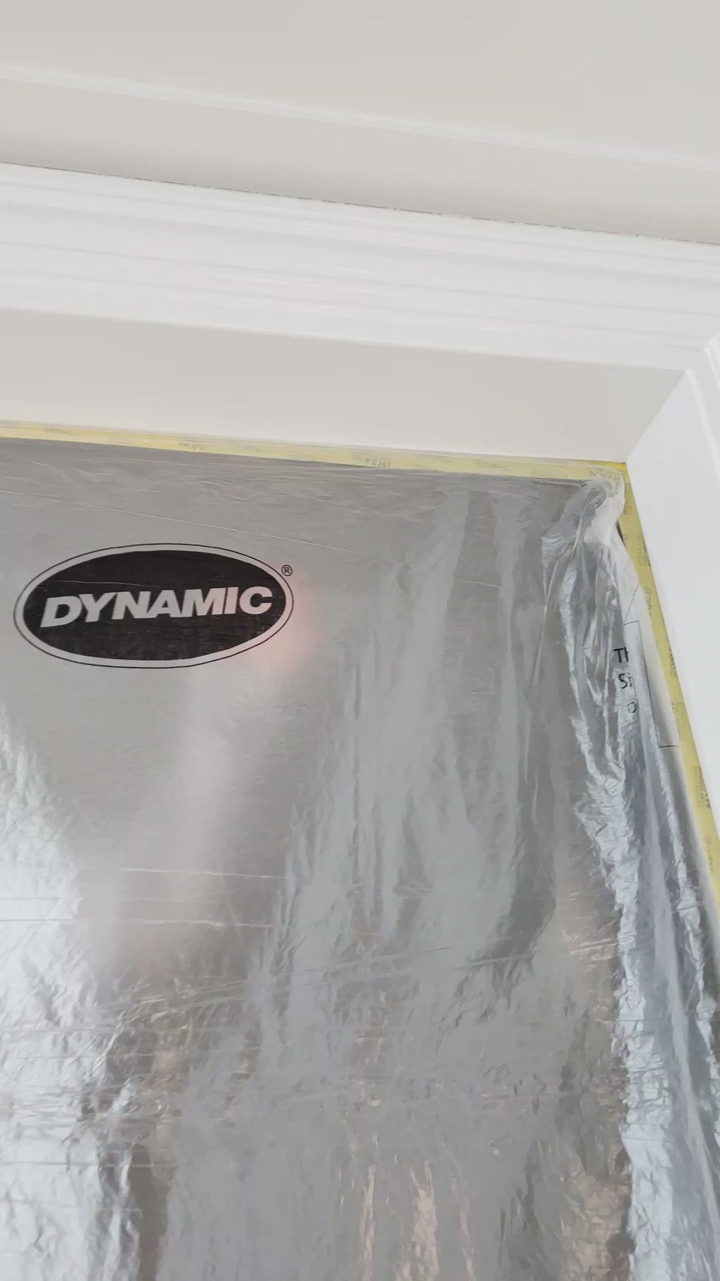 Dynamic 60401 9' x 400' .31mil High Density Painters Plastic Drop Sheet - video