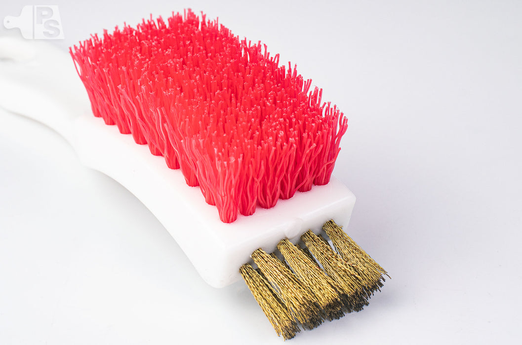DQB 08356 3-In-1 Paint & Varnish Stripping Brush - close up 1