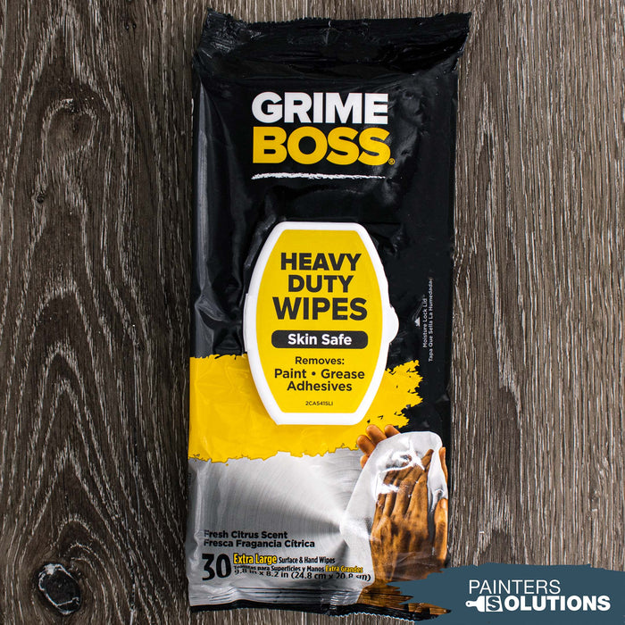 Grime Boss A541S30X 30ct Original Citrus Scent Wipes