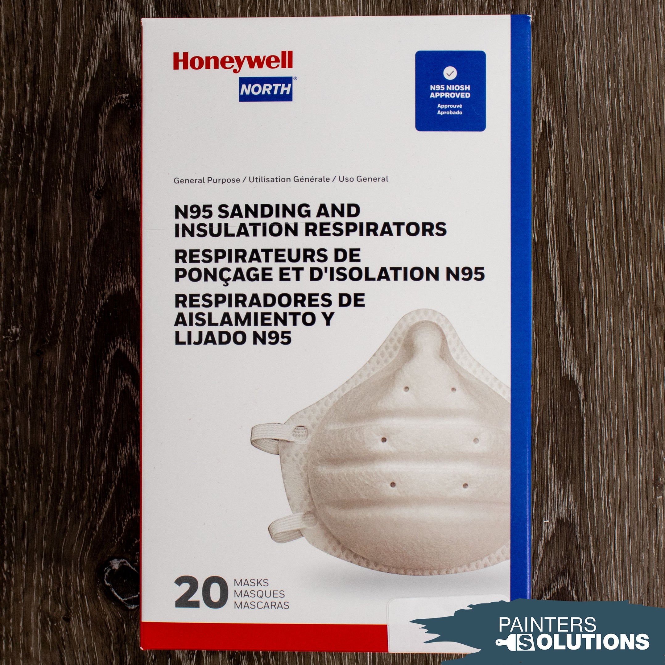 Honeywell RAP74050 Cup Style N95 Respirator 20 PK Box — Painters Solutions
