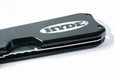 Hyde 06940 5-in1 Stainless Steel Dual Blade Folding Painters Tool & 1-1/2" Flex Knife - close up 2