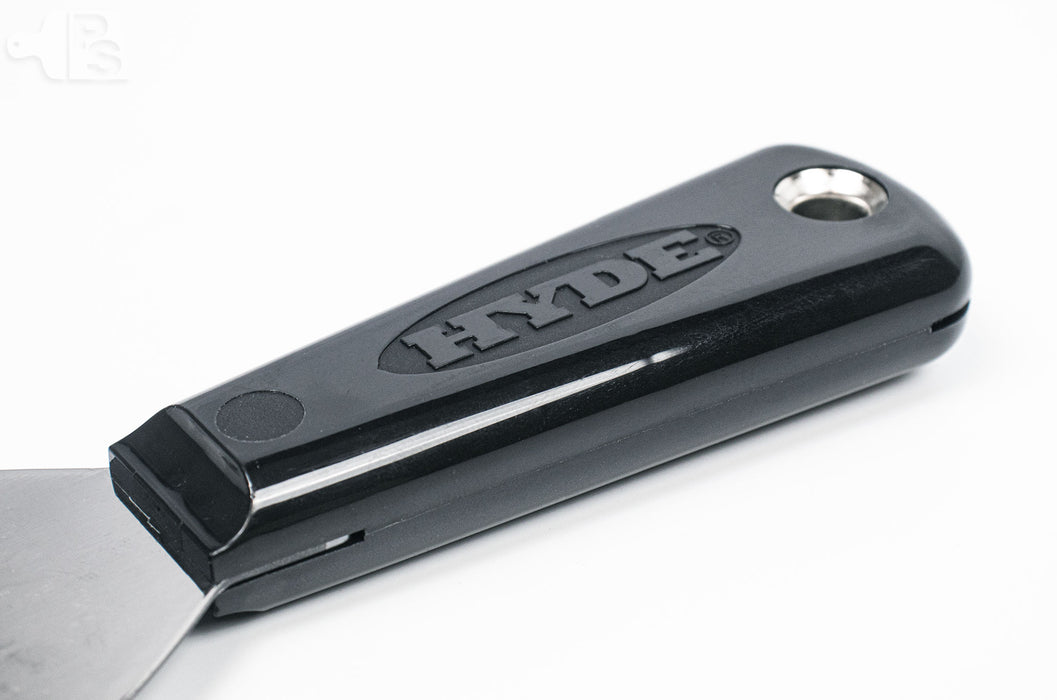 Hyde Black & Silver Flex Joint Knife - close up 2