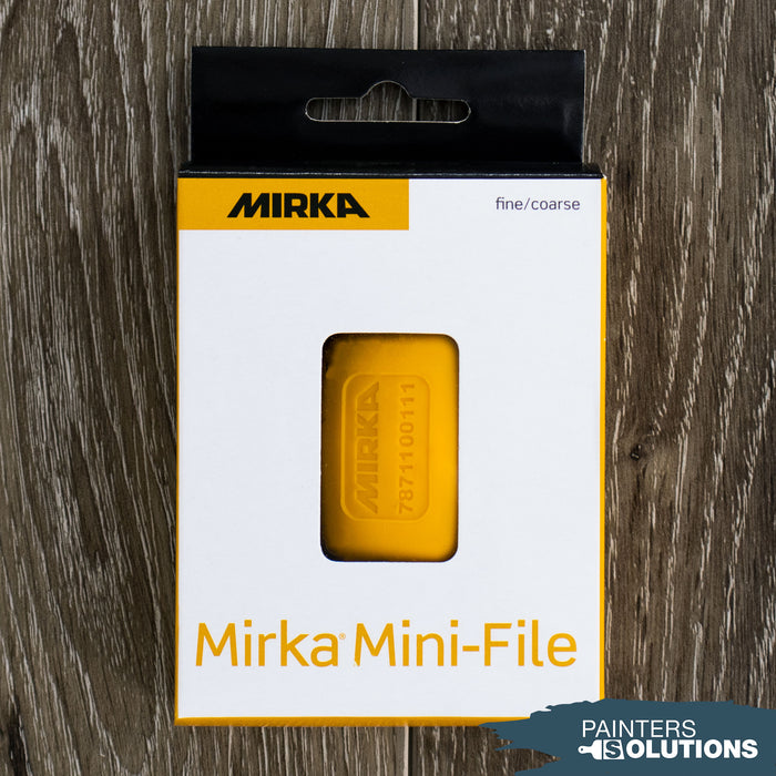 MIRKA MINF Denibbing Mini-File.79"x1.65" Fine/Coarse