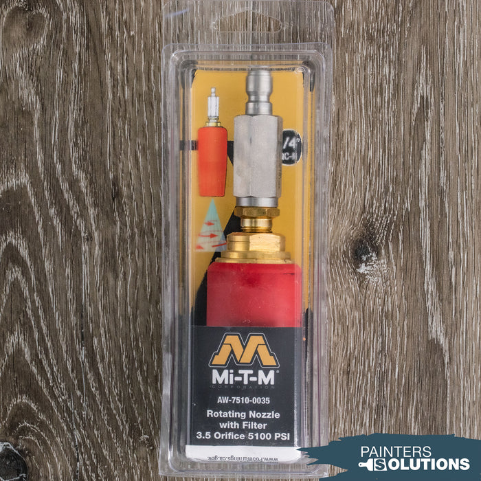 Mi-T-M AW-7510-0035 Rotating Nozzle with Filter/Quick Connect