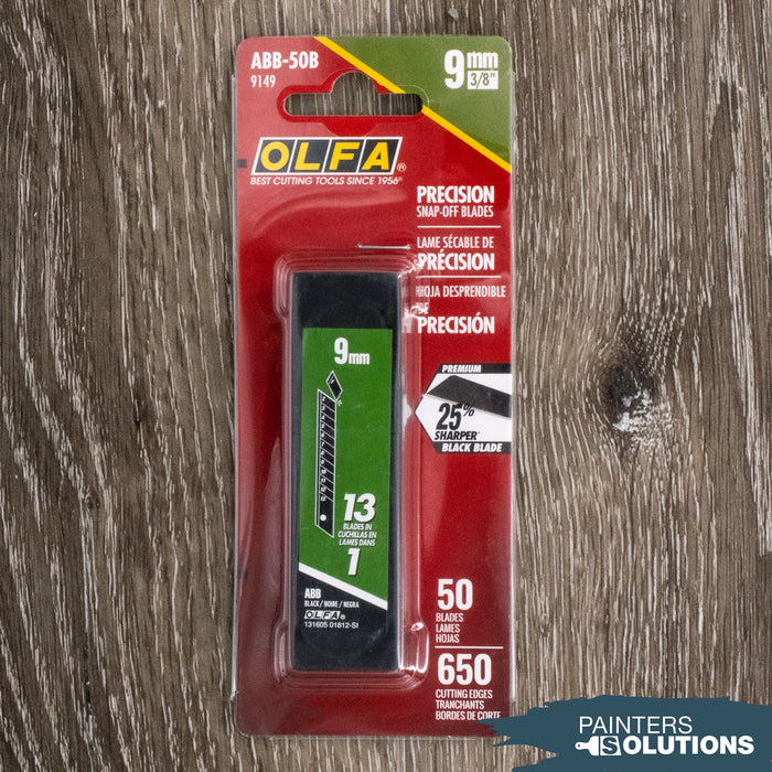 Olfa AB Snap-Off 9mm Blades (50 Pack)