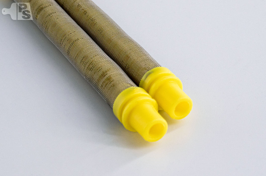 Titan 0089959 Fine 100 Mesh Yellow Airless Spray Gun Filter (2pk) - close up 1