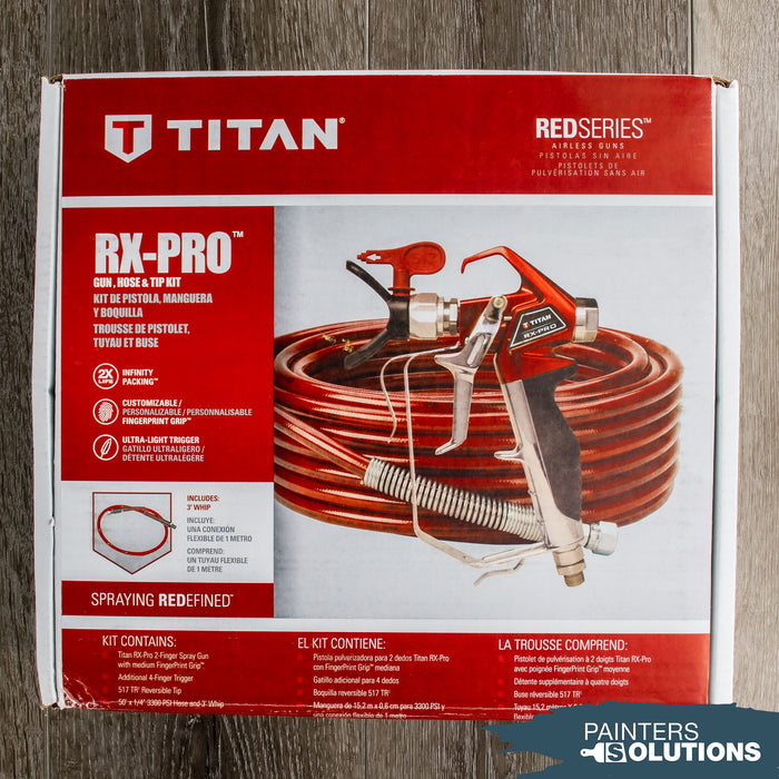 Titan RX-PRO 0538022 Kit Gun, Hose and TR1 517 Tip