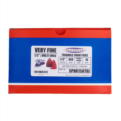 Triangle Sander SurfPrep Foam Pads (10 PACK) - very fine